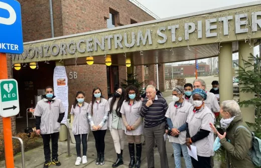 Actie woonzorgcentrum Sint-Pieter in Lochristi