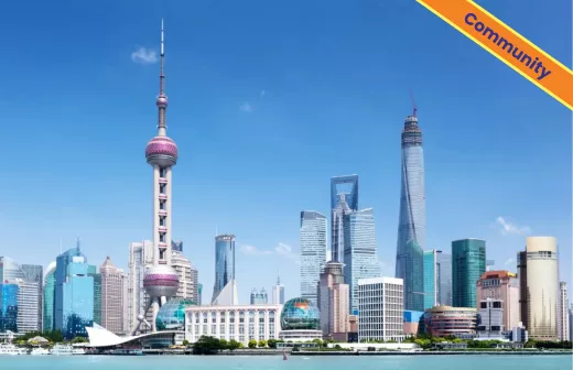 Skyline van Shanghai. Foto: Deposit Photos