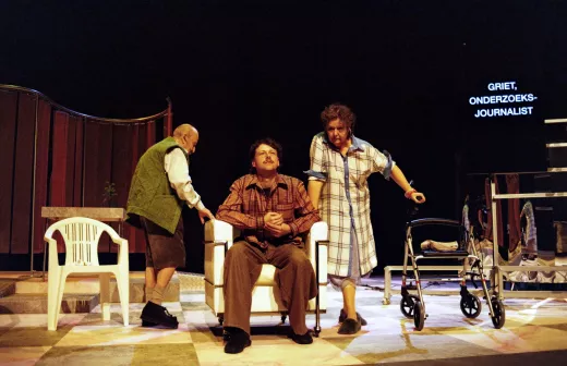 Voorstelling 'Rustoord'. Foto: Alice Dooreman.
