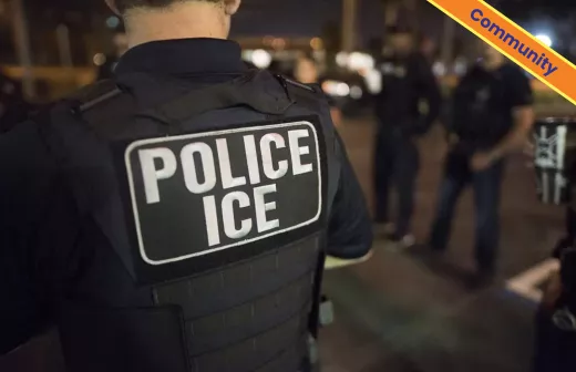 Immigration and Customs Enforcement (ICE). Foto: Public Domain