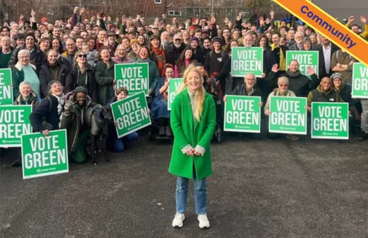Hannah Spencer. Foto: Green Party UK