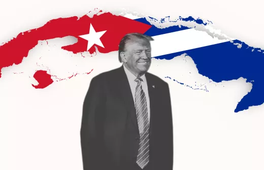 Bewerkt beeld: Tomas Griger via canva.com. Foto Trump: Gage Skidmore, CC BY-SA 2.0. 