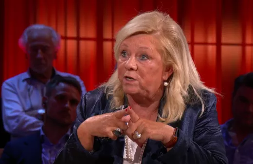 Karin Heremans in De Afspraak 14 september 2026. Foto: screenshot VRT Max