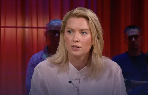Els Van Doesburg. Beeld: Screenshot De Afspraak, VRT MAX