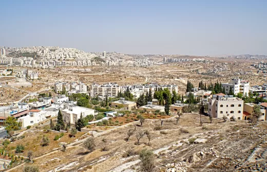 Illegale Israëlische nederzetting op de Westbank. Foto: Flickr/ CC BY-SA 2.0/ Denis Jarvis 