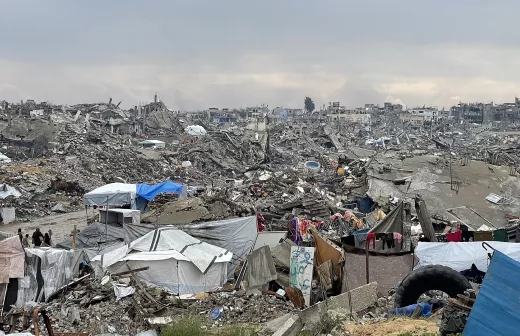 De stad Beit Lahia, Noord-Gaza (februari 2025). Hier woonden 65.000 mensen. Foto: Jaber Jehad Badwan/CC BY-SA 4:0