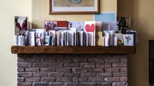 De honderden kaartjes (foto Maxime Minsen)