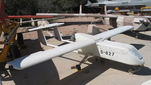 Een IAI/Tadiran Mastiff III drone. Drones zijn en belangrijk exportproduct voor Israël, uitgetest in echte gevechtssituaties! Foto: Bukvoed/CC BY-SA 3:0