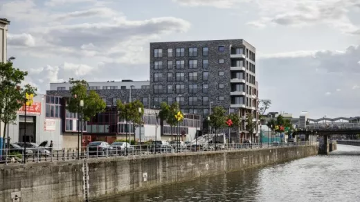 Molenbeek, kanaalzone 2021. Foto: woneninbrussel.be