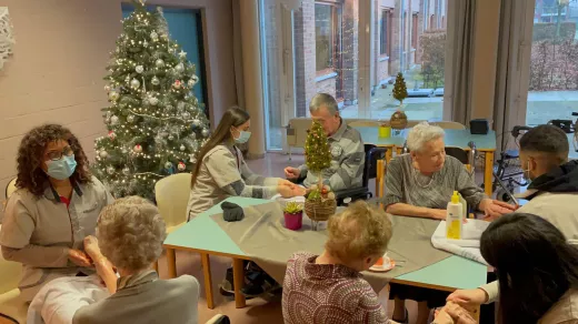 Actie woonzorgcentrum Sint-Pieter in Lochristi