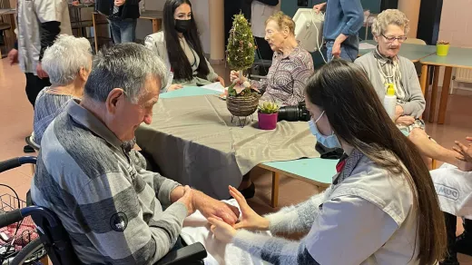 Actie woonzorgcentrum Sint-Pieter in Lochristi