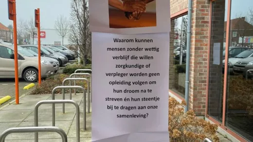 Actie woonzorgcentrum Sint-Pieter in Lochristi