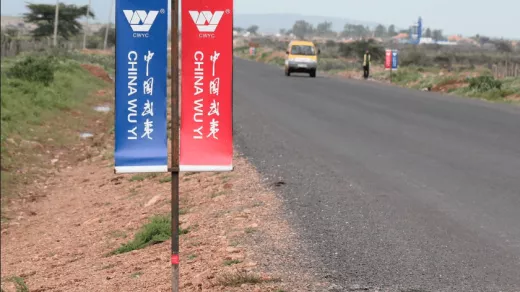 Chinese wegenbouw in Kenya, juni 2018. Foto: Kandukuru Nagarjun/CC BY-SA 2:0