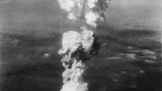 Hiroshima, met dank aan de mijnwerkers van Belgisch Congo. Foto: George R. Caron/Public Domain