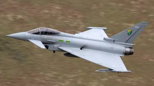 RAF Eurofighter Typhoon. Foto: Chris Lofting/GNU FDL 1:2