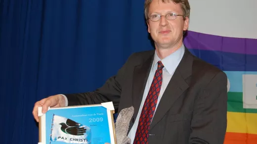 Tom Sauer. Foto: Pax Christi
