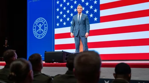 Pete Hegseth "We moeten dodelijker zijn". Foto: army.mil/Public Domain