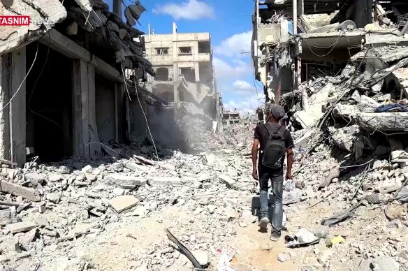Gaza na de wapenstilstand. Foto: Tasnim News Agency/CC BY-SA 4:0