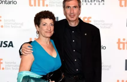Naomi Oreskes en Erik M. Conway in 2014 bij de première van de documentaire Merchants of Doubt over hun boek. Foto: Toronto International Film Festival)