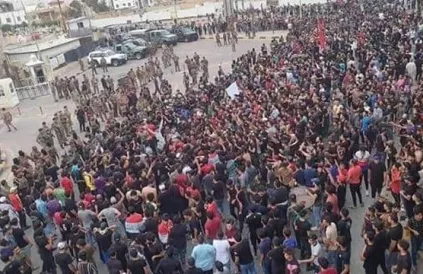 Massale deelname aan de Arabische Lente in Irak, volledig genegeerd door de media