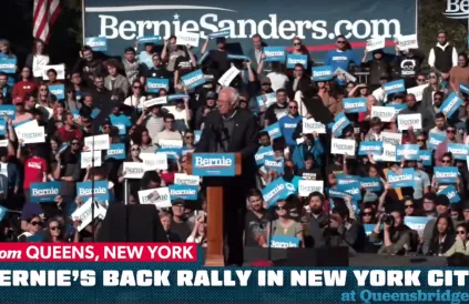 Foto: screenshot YouTube www.berniesanders.com