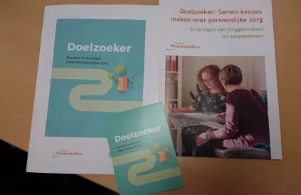 Doelzoeker, een tool van het Vlaams Patiëntenplatform voor meer zeggenschap in je zorg.