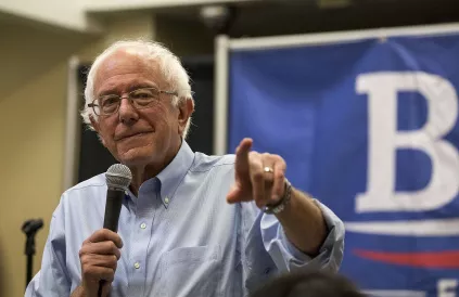 Moeilijk te vatten maar waar: Sanders endorses Biden. Foto: Phil Roeder/CC BY 2:0