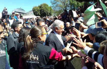 President AMLO op bezoek in de deelstaat Tlaxtala. Foto: Isaacvp/CC BY SA 4:0