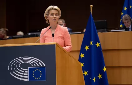 Ursula von der Leyen, voorzitter van de Europese Commissie. Foto: European Parliament/CC-BY-SA 4:0