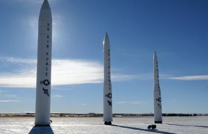 Minuteman I &amp; III ('peacekeeper') - U.S. Air Force foto van R.J. Oriez