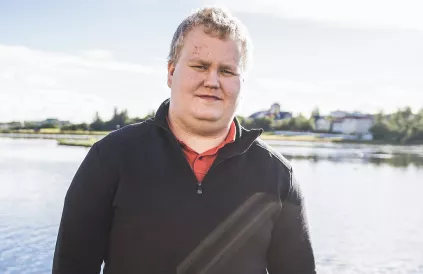 Getuige 'Teenager' uit 'NATO Country I' is  Sigurdur Thordarson. Foto:: sturdin.is