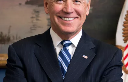 Official portrait of Vice President Joe Biden in his West Wing Office at the White House, Jan. 10, 2013. (Official White House Photo by David Lienemann)

This official White House photograph is being made available only for publication by news organizatio