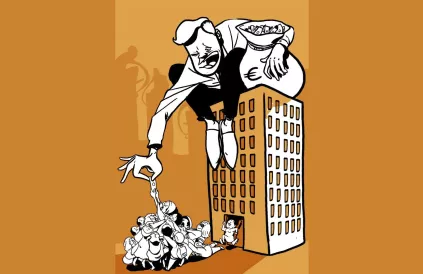 Cartoon: Jérémy Van Houtten / Action Logement Bruxelles