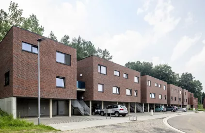 Sociale woningen in de Kartuizerstraat, Leuven. Foto: interleuven.be