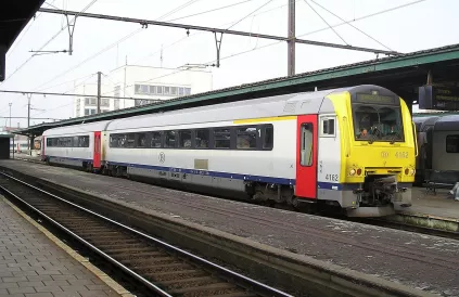 Dieseltrein in Geraardsbergen-Gent. Foto: Vitaly Volkov/CC BY-SA 2:5