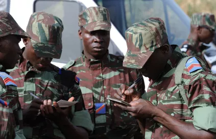 Soldaten van Burkina Faso. Foto: IPS