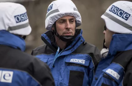 OSCE-monitoren. Foto: OSCE Special Monitoring Mission to Ukraine/CC BY-SA 2:0