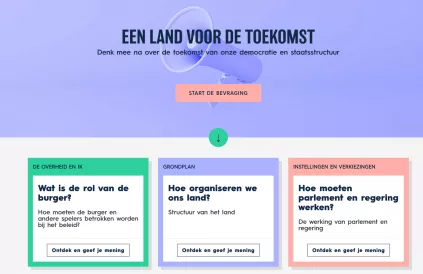 Screenshot eenlandvoordetoekomst.be