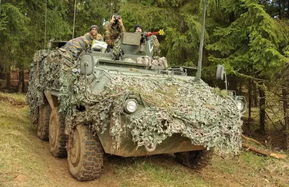 Belgische militairen tijdens oefeningen (Foto: U.S. Army, Markus Rauchenberger - CC BY 2.0)
