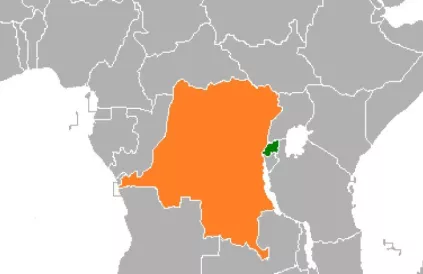 De Democratische Republiek Congo en Rwanda