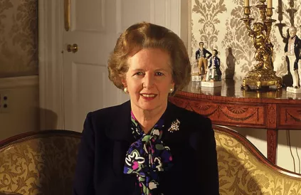 De 'koude Thatcher', de Iron Lady. Foto: Public Domain