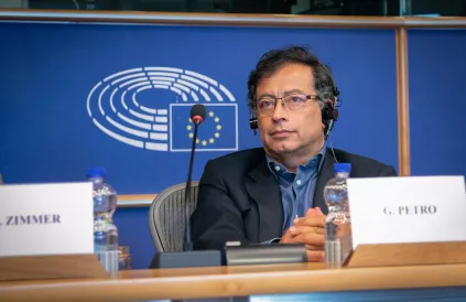 Gustavo Petro, nieuwe president van Colombia
© Flickr/The Left