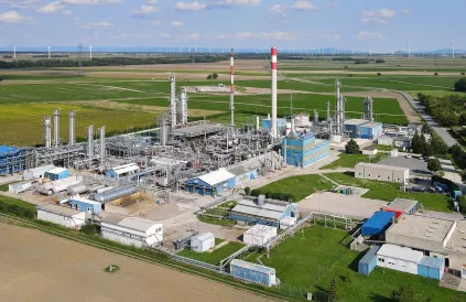 Aardgascentrale in Aderklaa, Oostenrijk. Foto: Bwag/CC BY-SA 4:0