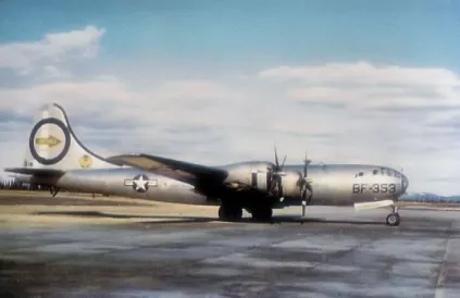 Op 5 augustus 1950 crashte een Boeing B29 in Californië met één kernbom aan boord. Foto: US Air Force/Public Domain