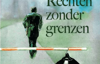 Luc Walleyn hangt zijn toga niet aan de haak wanneer hij de grenzen oversteekt. Foto screenshot boekcover epo.be/Jan Depover
