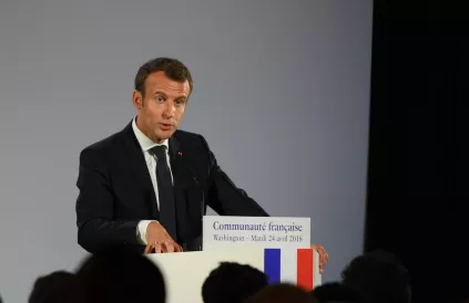 Emmanuel Macron. Foto: Amaury Laporte, Flickr / CC BY 2.0