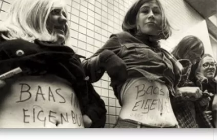 14 maart 1970 'Baas in eigen buik'. Foto: Nationaal Archief/Public Domain