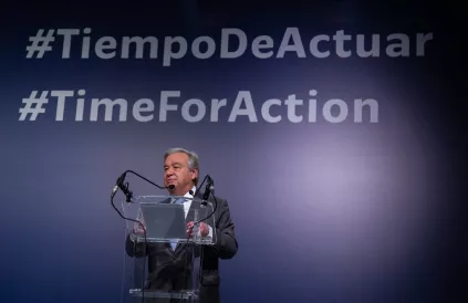 VN-secretaris-generaal Antonio Guterres. Foto: Flickr / CC BY-NC-SA 2.0 