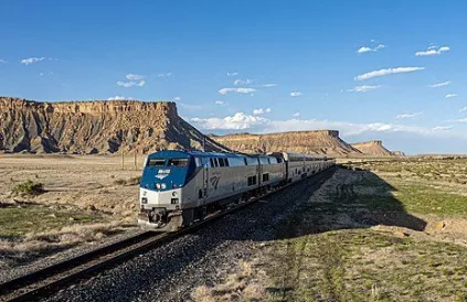Trein in Californië. Foto: Carter Pape. Creative Commons Attribution-Share Alike 4.0