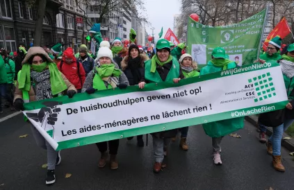 Sociale actie gaat over de vraag in welke maatschappij wij willen leven. Foto: DWM